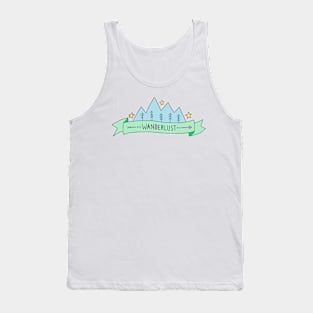 Wanderlust Mountain Tank Top